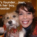 PPI's founder Joan with her boy Booster